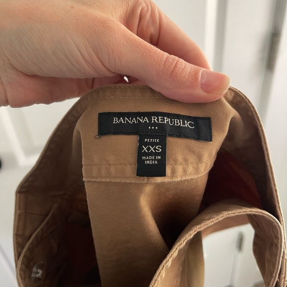 Banana Republic Cargo Wrap Skirt with Pocket Tan - XXSP - Picture 3 of 4